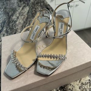 Beautiful heels, runs small. Brand new